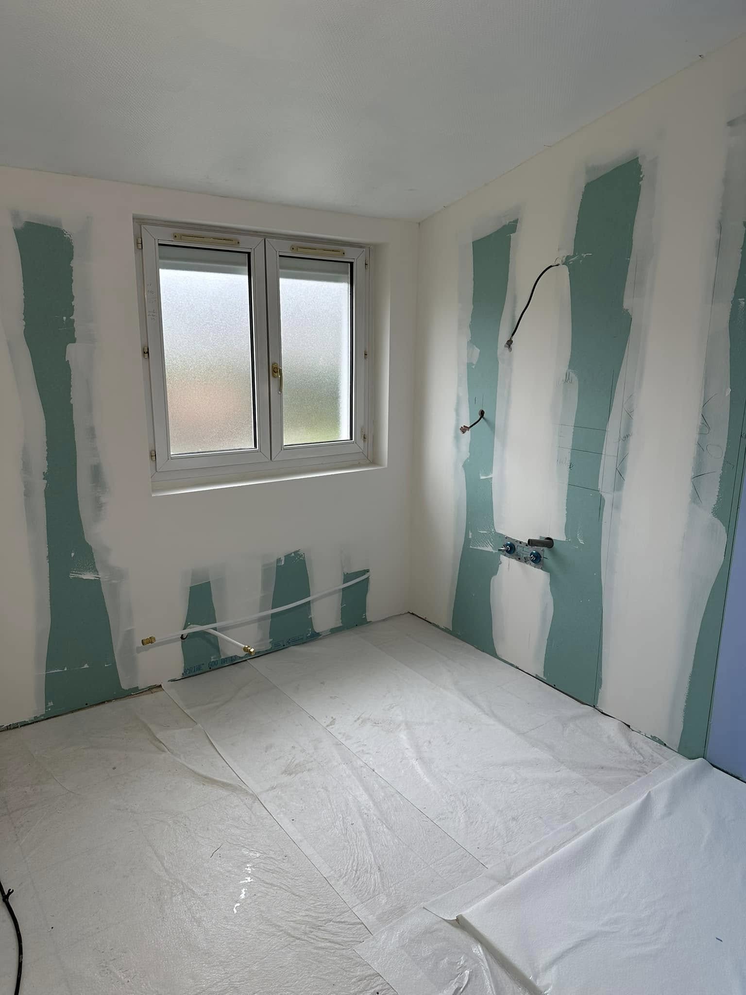 Rénovation complète d’une salle de bain, photographie 3